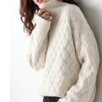 Cashmere Turtleneck Sweater Elegant For Women | Novarela
