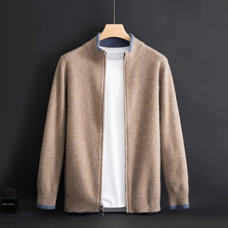 Close-Fit Zip Sweater for Men | Jeph