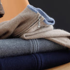 Close-Fit Zip Sweater for Men | Jeph