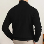 Cotton Half-Zip Sweater Long-Sleeve for Men | Neron