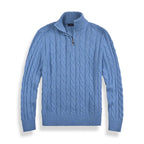 Cotton Half-Zip Sweater for Men | Stellar
