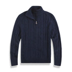 Cotton Half-Zip Sweater for Men | Stellar