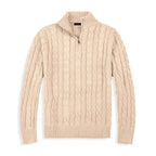 Cotton Half-Zip Sweater for Men | Stellar