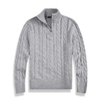 Cotton Half-Zip Sweater for Men | Stellar