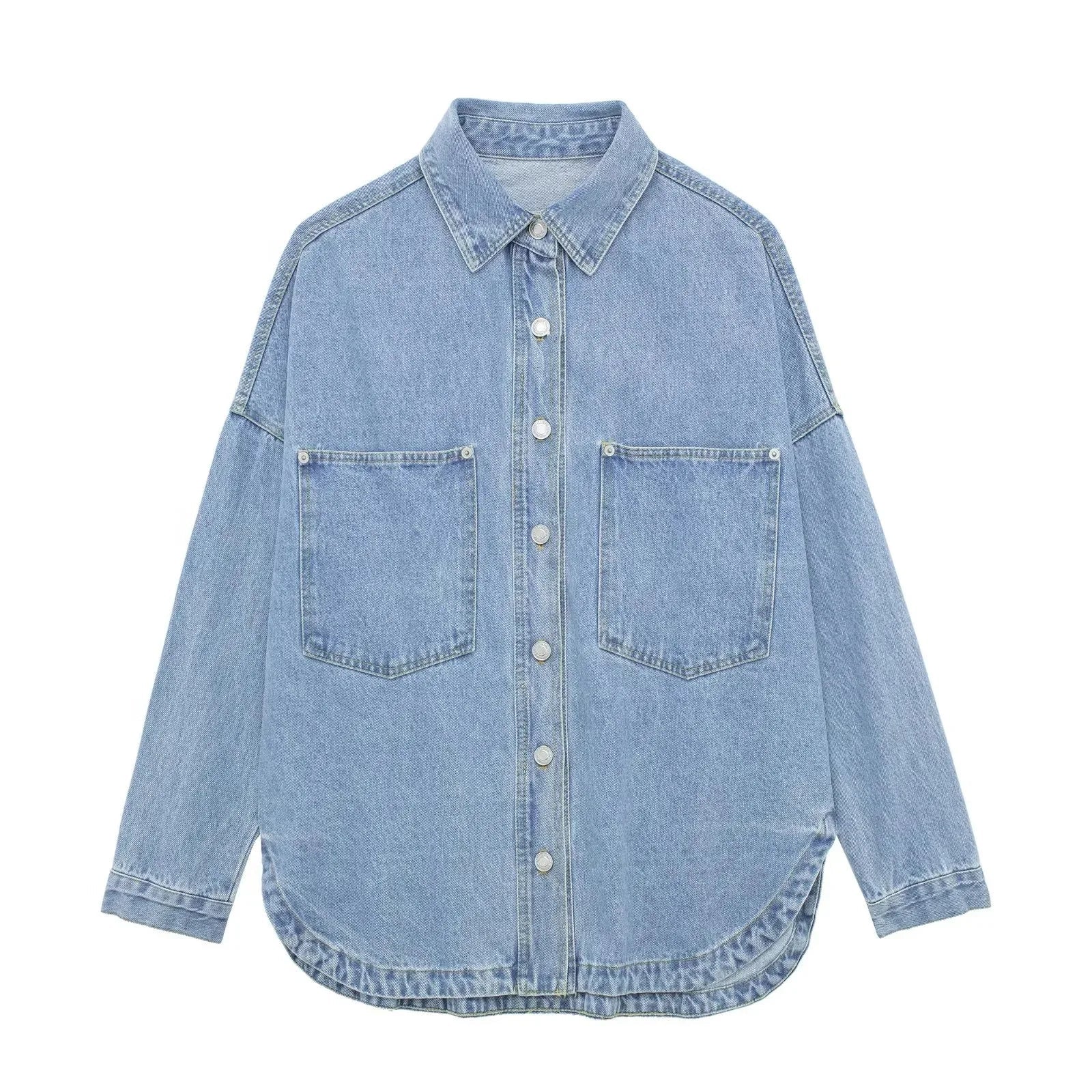 Denim Jacket Top for Women | Zandari