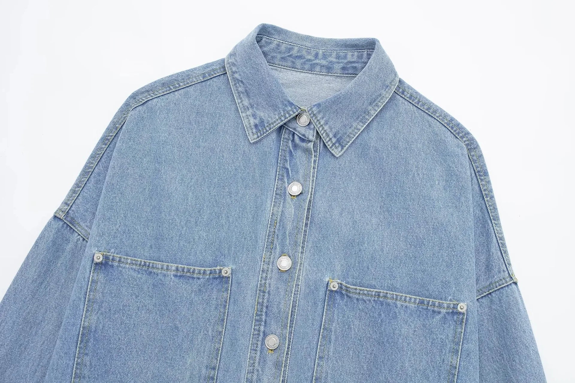 Denim Jacket Top for Women | Zandari