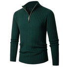 Half-Zip Cotton Sweater for Men | Lorum