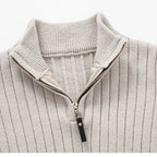 Half-Zip Cotton Sweater for Men | Lorum