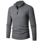 Half-Zip Cotton Sweater for Men | Lorum