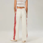 High-Waist Striped Jogger Pants for Women | Kyla