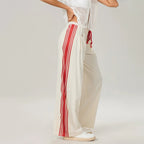 High-Waist Striped Jogger Pants for Women | Kyla