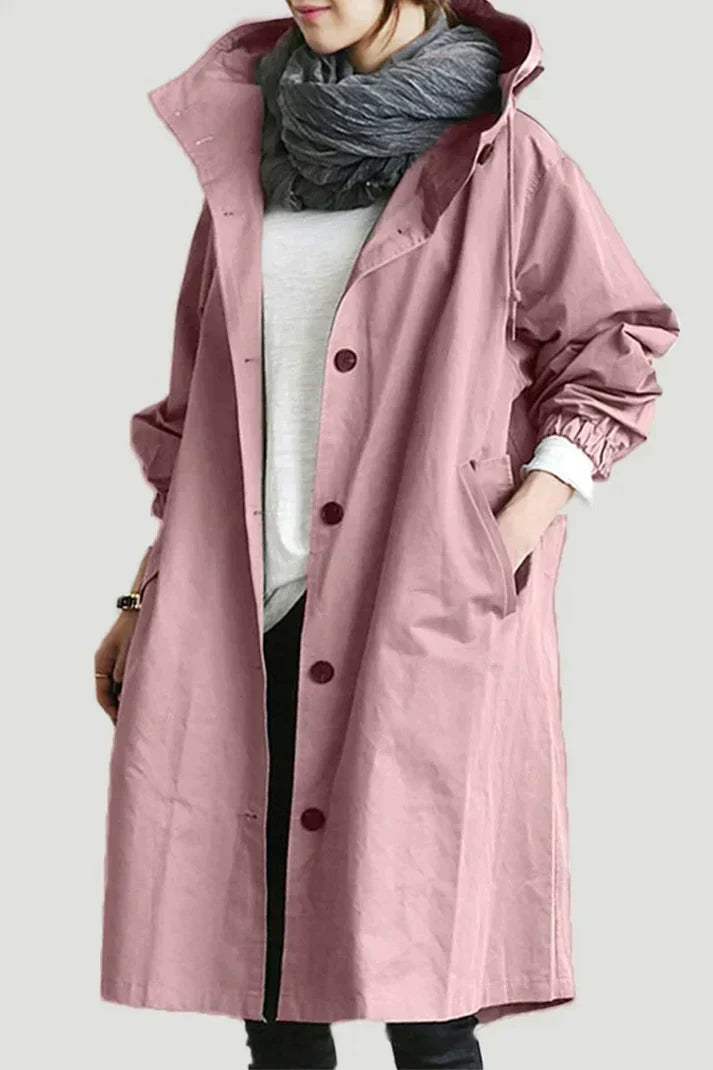 Hooded Trench Coat for Women | Anne