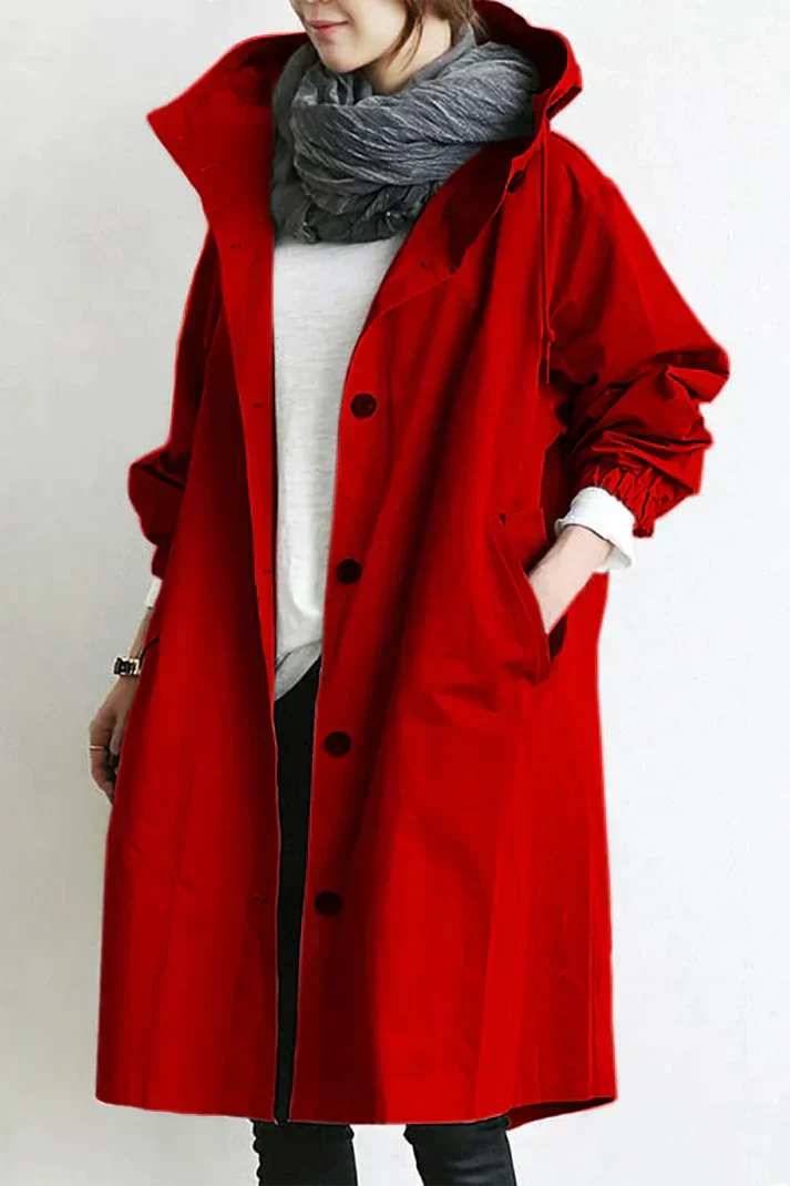 Hooded Trench Coat for Women | Anne