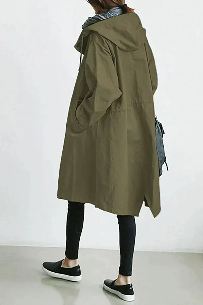 Hooded Trench Coat for Women | Anne