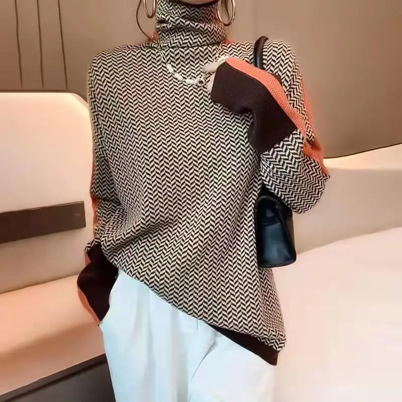 Knit Turtleneck Sweater for Women | Marenza