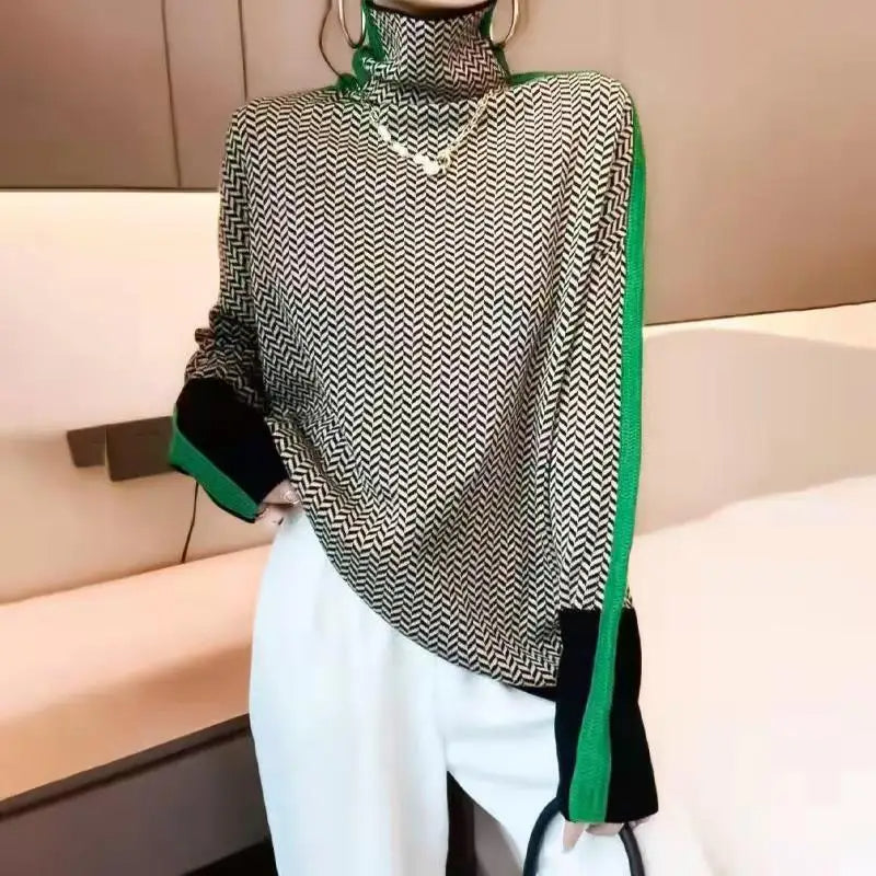 Knit Turtleneck Sweater for Women | Marenza
