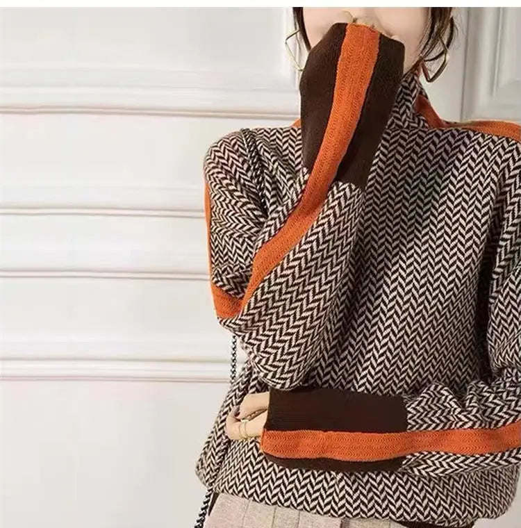 Knit Turtleneck Sweater for Women | Marenza