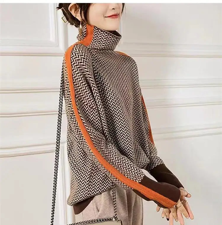 Knit Turtleneck Sweater for Women | Marenza