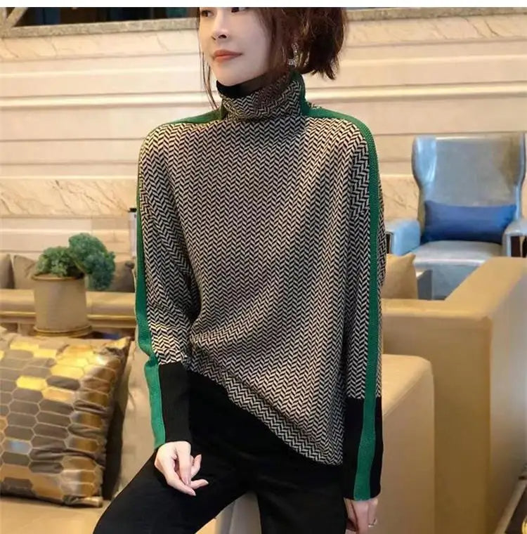 Knit Turtleneck Sweater for Women | Marenza