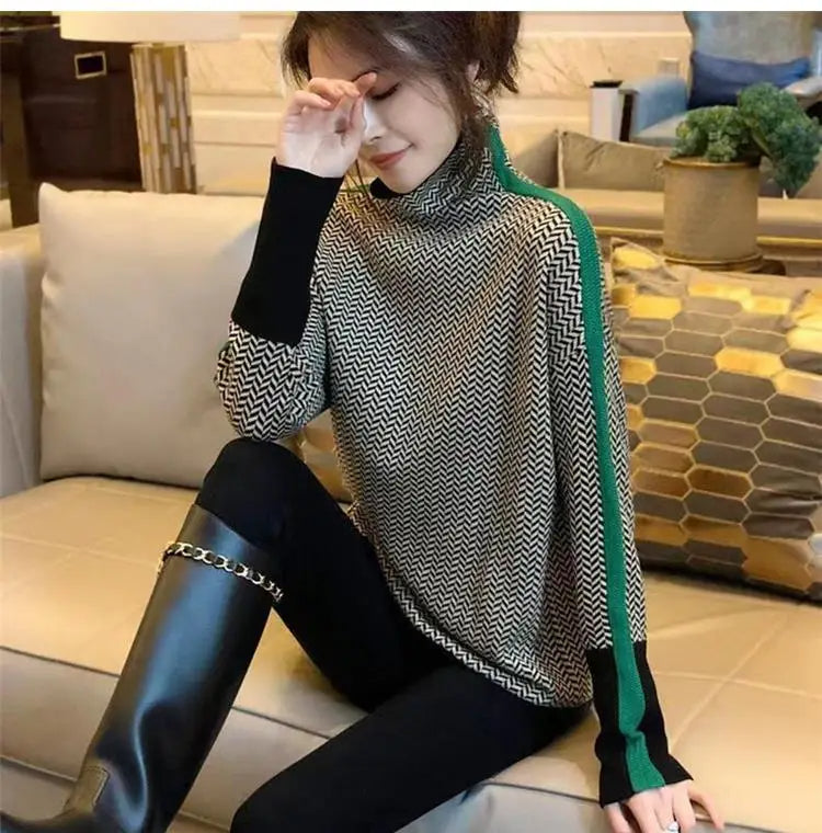 Knit Turtleneck Sweater for Women | Marenza