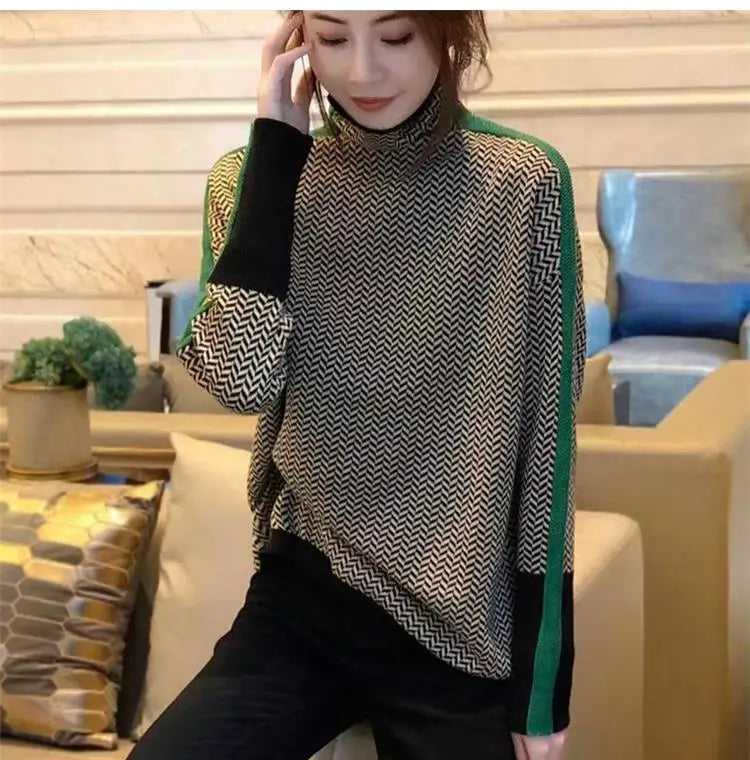 Knit Turtleneck Sweater for Women | Marenza