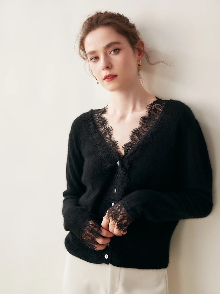 Lace Cardigan for Women | Amovi