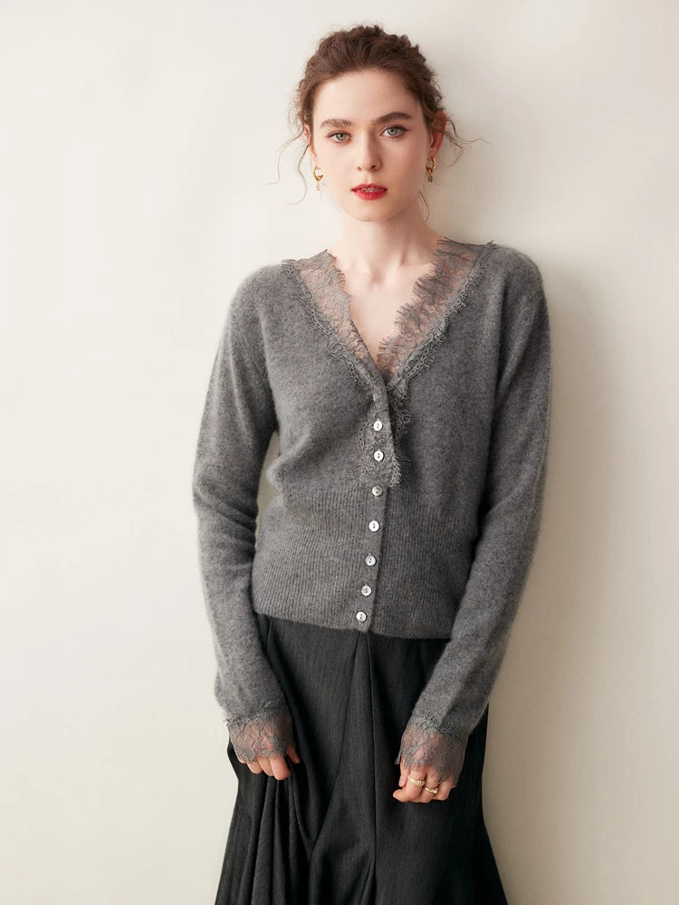 Lace Cardigan for Women | Amovi