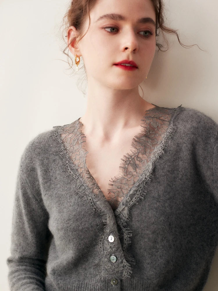 Lace Cardigan for Women | Amovi