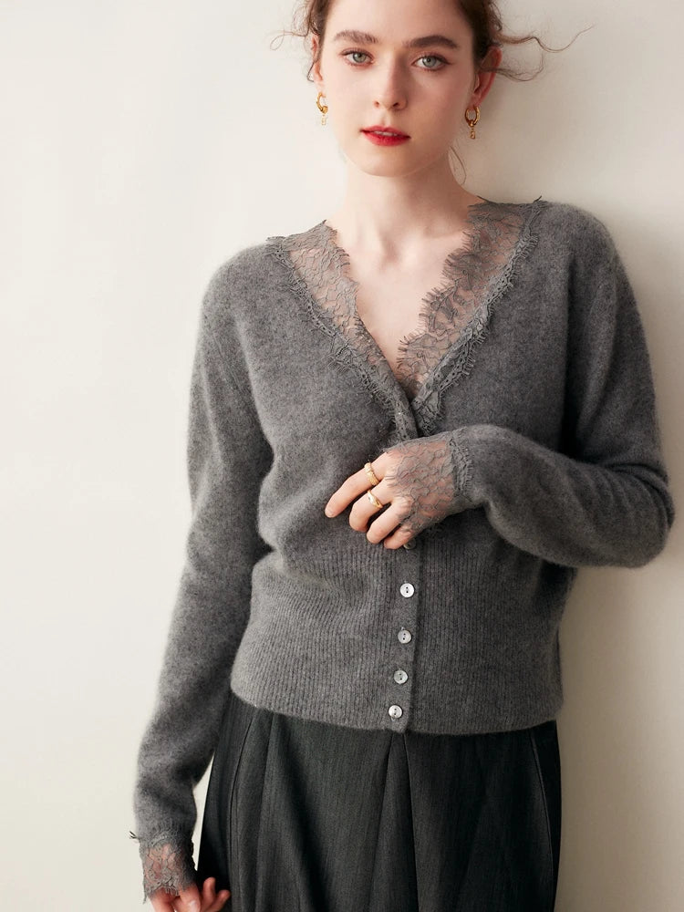Lace Cardigan for Women | Amovi