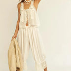 Lace Two-Piece Set with Tank Top for Women | Vina