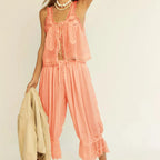 Lace Two-Piece Set with Tank Top for Women | Vina