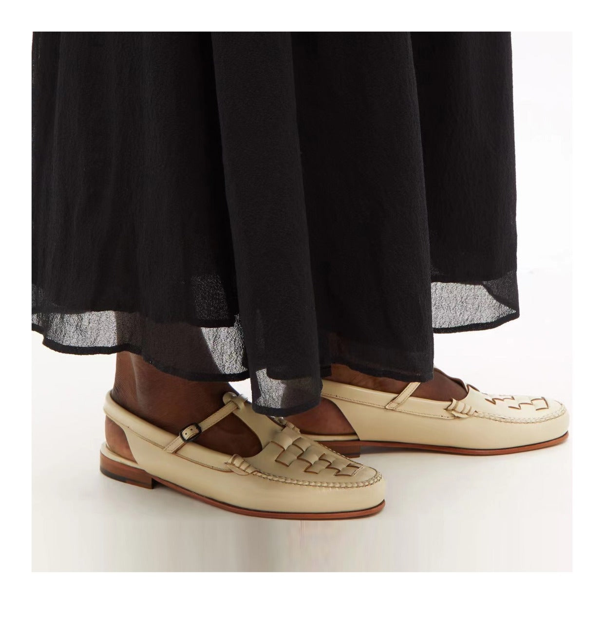 Leather Slingback Sandals for Women | Nyvara