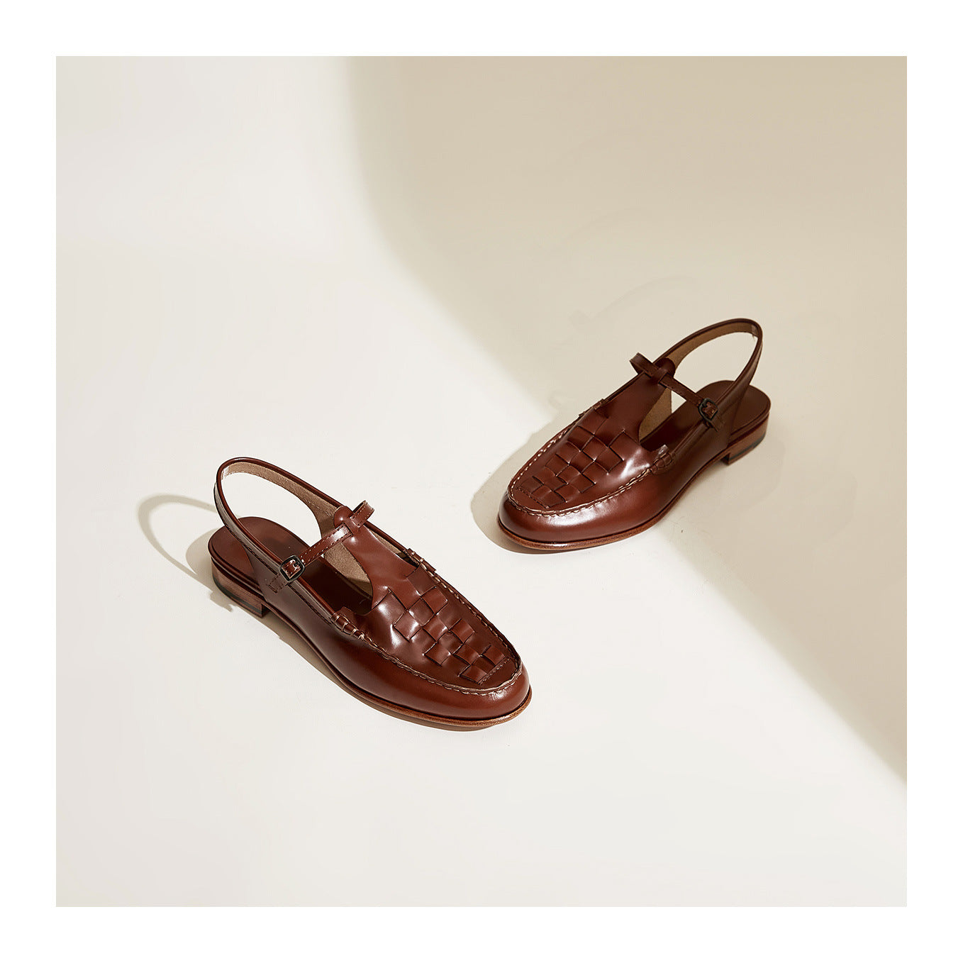 Leather Slingback Sandals for Women | Nyvara