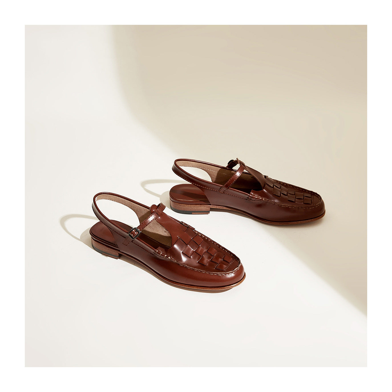 Leather Slingback Sandals for Women | Nyvara