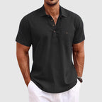 Lightweight Linen Polo Shirt for Men | Virel