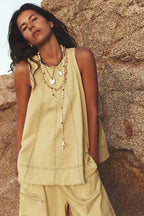 Relaxed Boxy Tank and Shorts Set for Women | Luciana