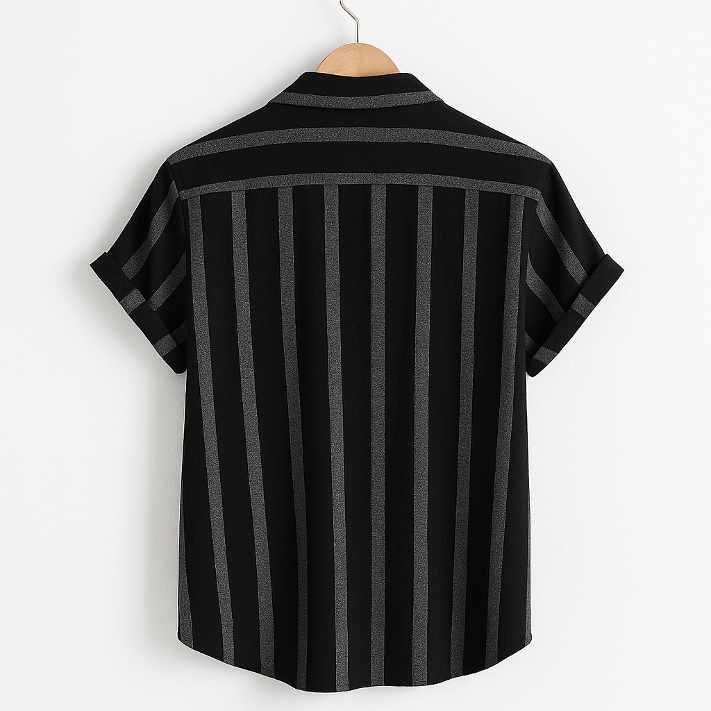 Striped Linen Shirt for Men | Valrin