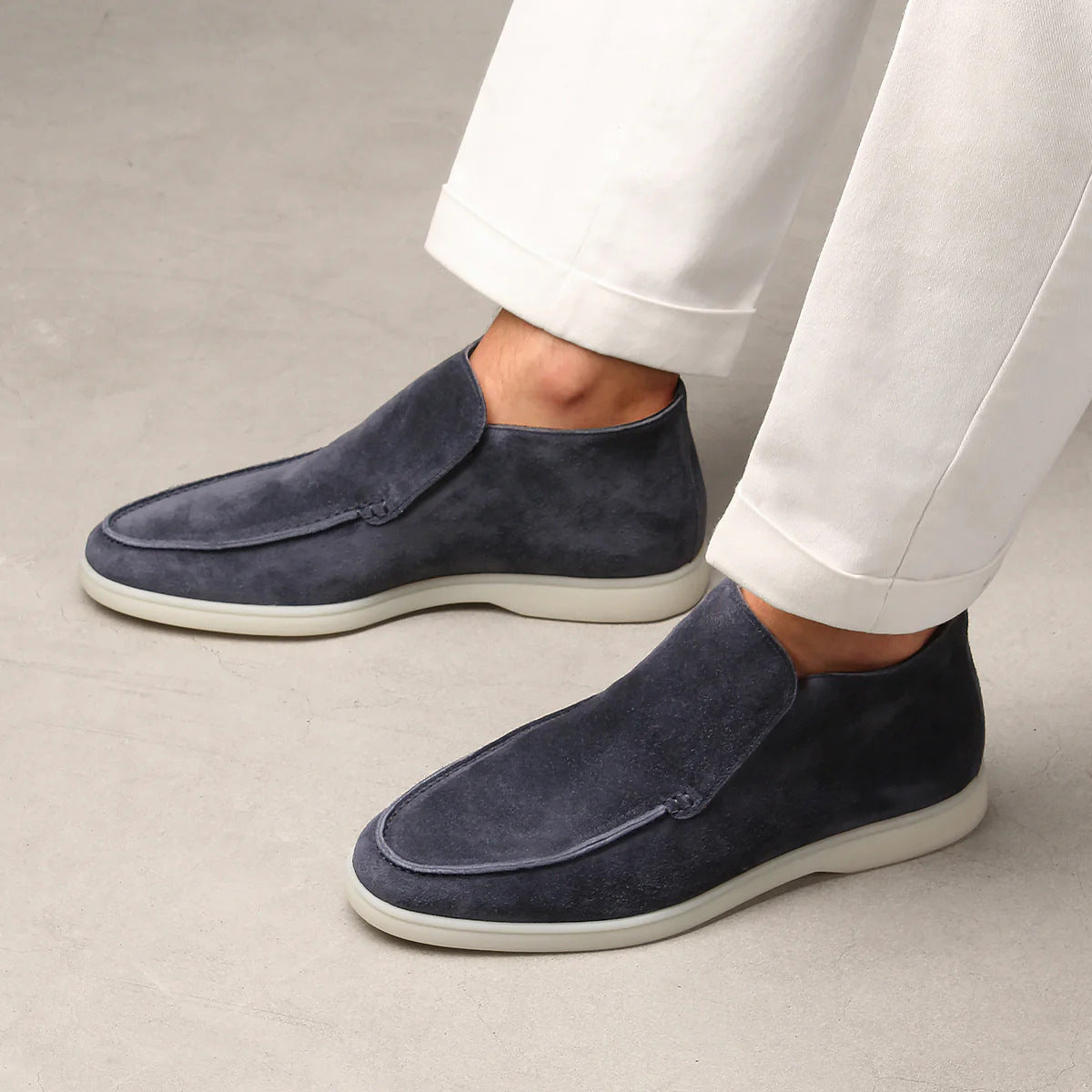 Suede Slip-On Loafers for Men | Winston