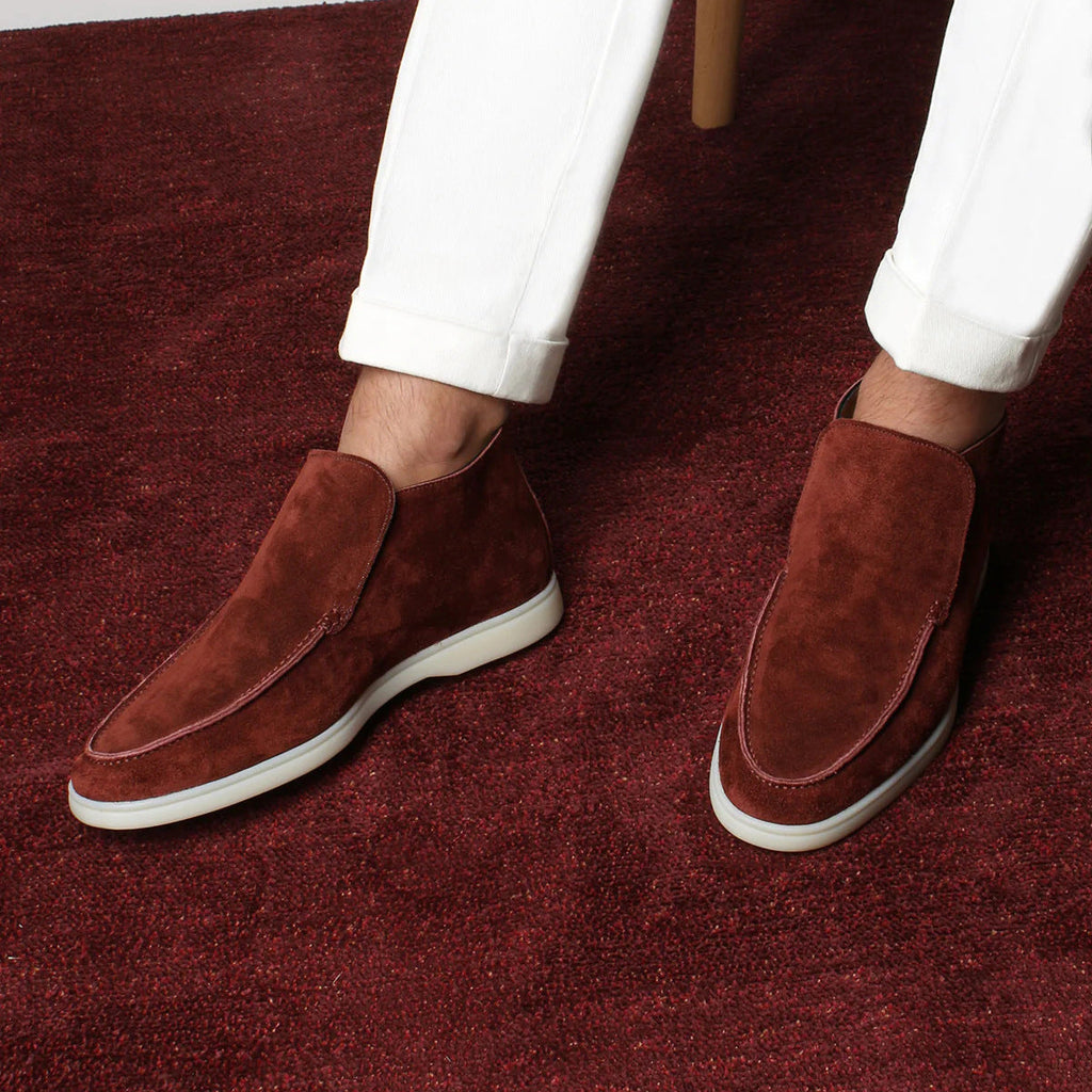 Suede Slip-On Loafers for Men | Winston