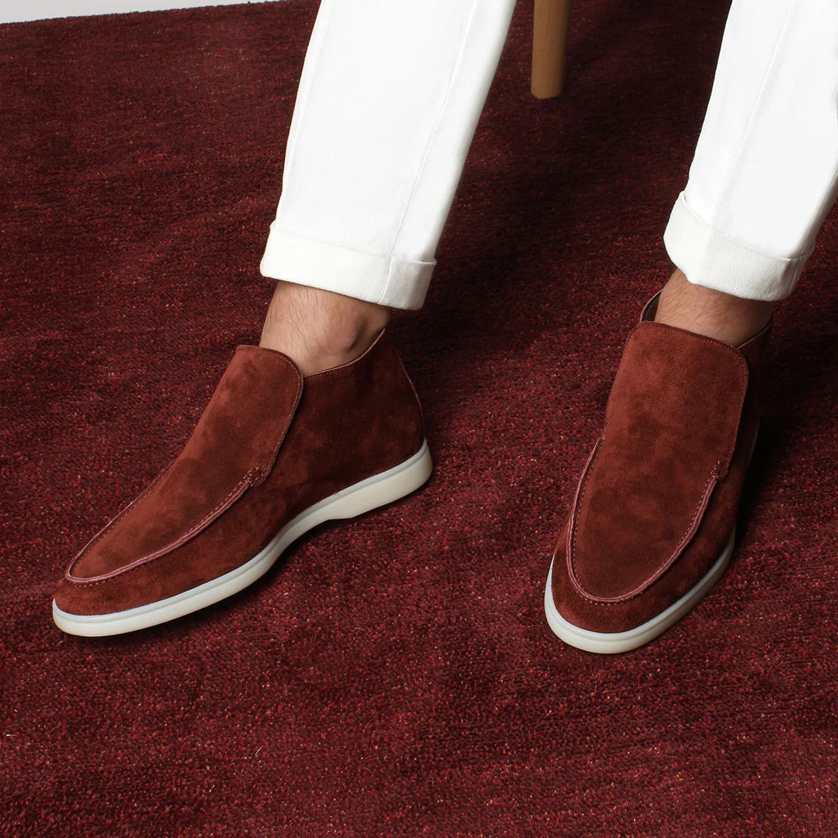 Suede Slip-On Loafers for Men | Winston