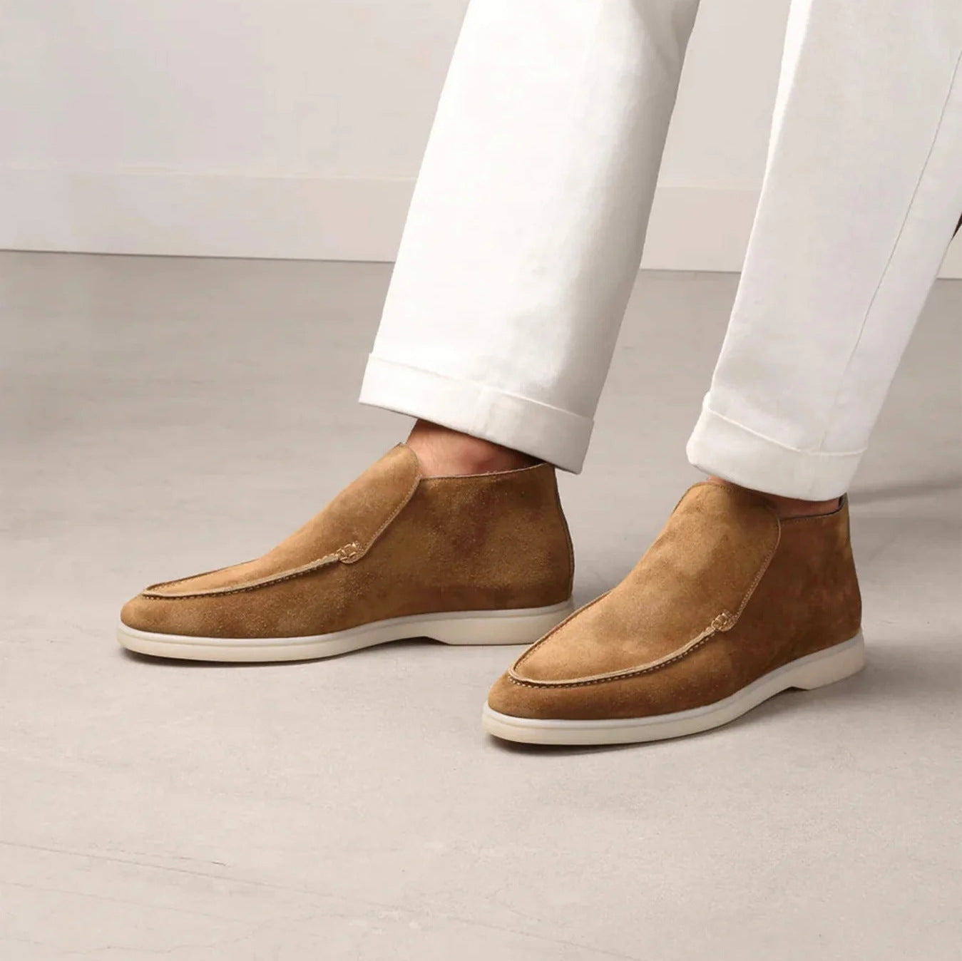 Suede Slip-On Loafers for Men | Winston