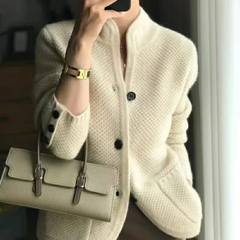 Thick Wool Jacket Cardigan For Women | Zarelle