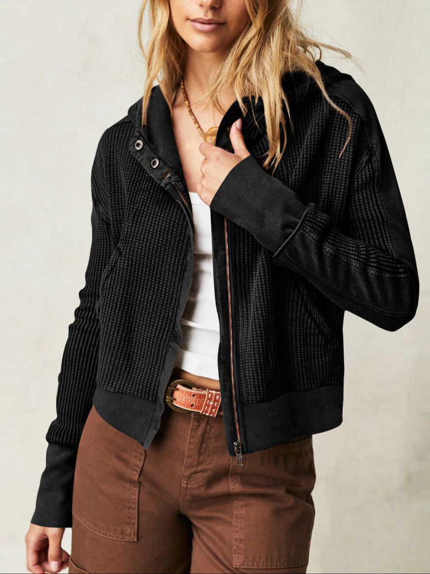 Waffle Hoodie for Women | Nalori