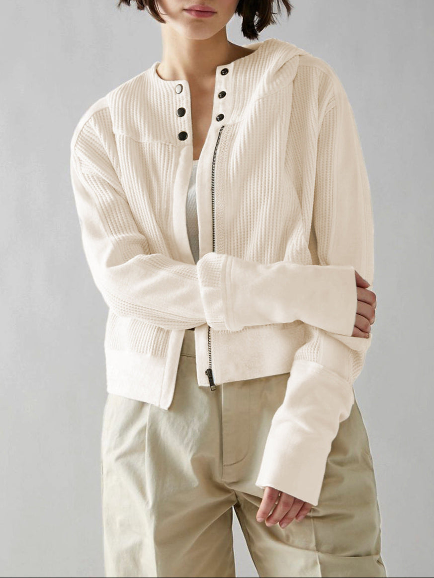 Waffle Hoodie for Women | Nalori