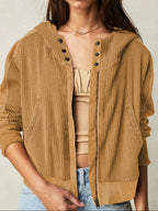 Waffle Hoodie for Women | Nalori