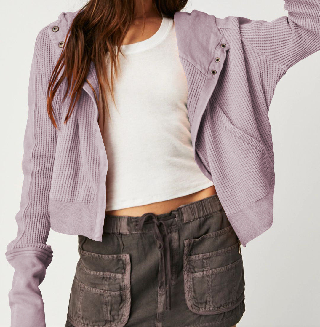 Waffle Hoodie for Women | Nalori