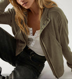 Waffle Hoodie for Women | Nalori