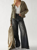 Waffle Hoodie for Women | Nalori