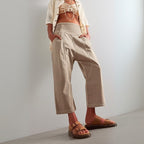 Weekender Wide-Leg Harem Denim Pants for Women | Nalari