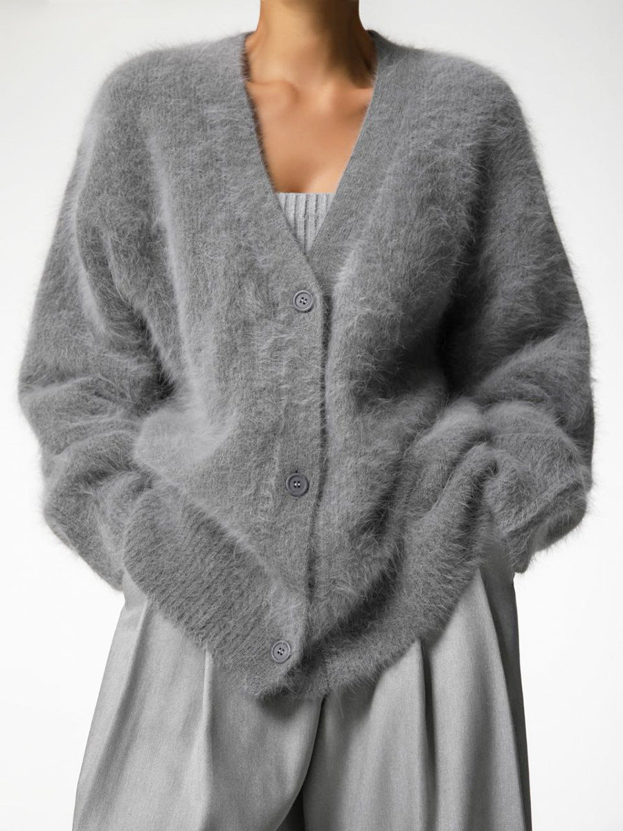 Wrap-Style Longline Cardigan for Women | Valene